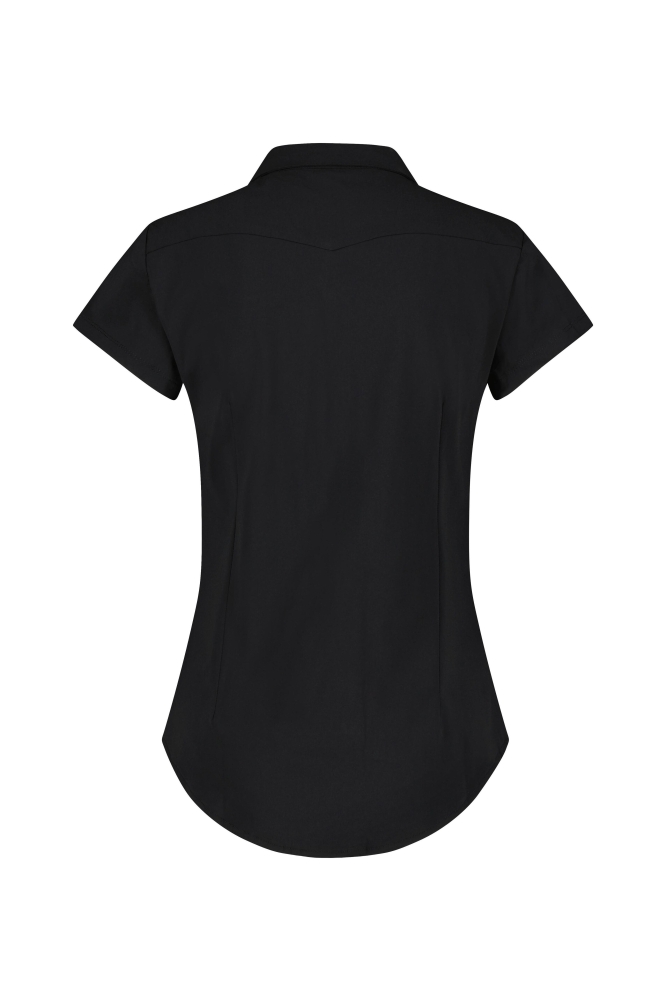 SUZY CAP BLOUSE l27 375 1066 BLACK
